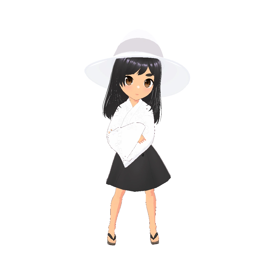 Mika Character Model Preview